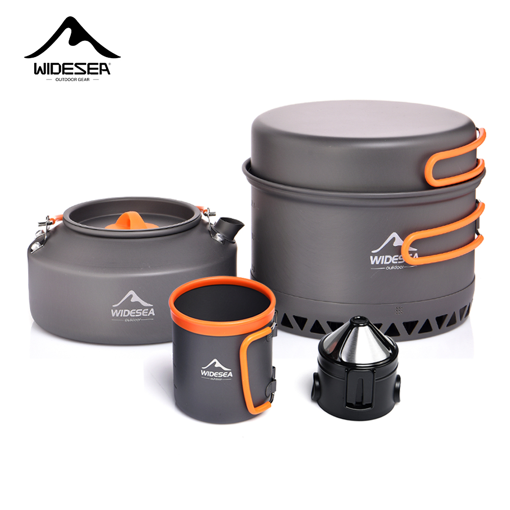 Camping Cooking Pan Set - Посуда для кемпинга, набор уличной посуды,
