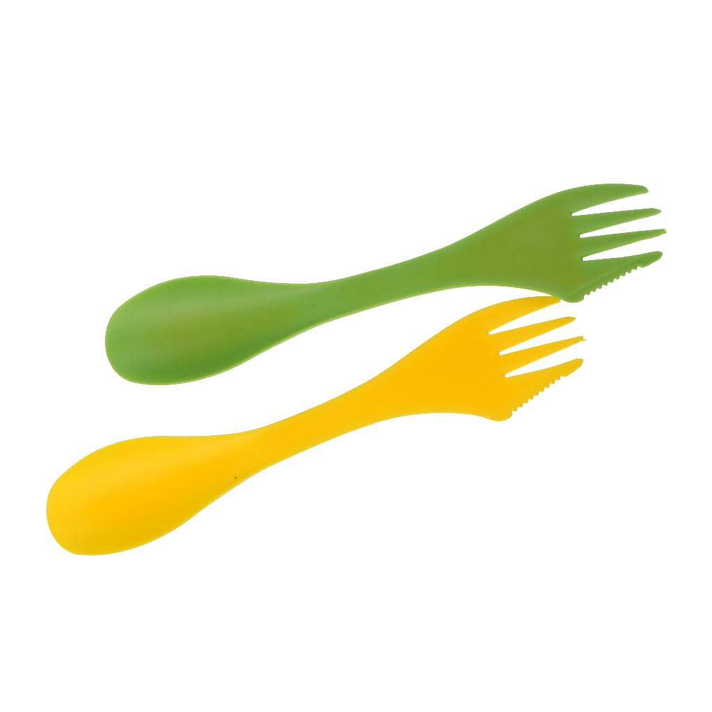 Camp Spork Set - Многофункциональный набор столовых приборов для кемпинга:
