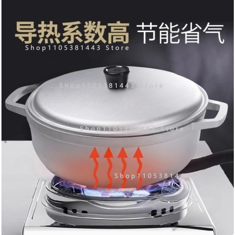 Camping Cooking Without Gas - Маленькая кастрюля из алюминиевого сплава -