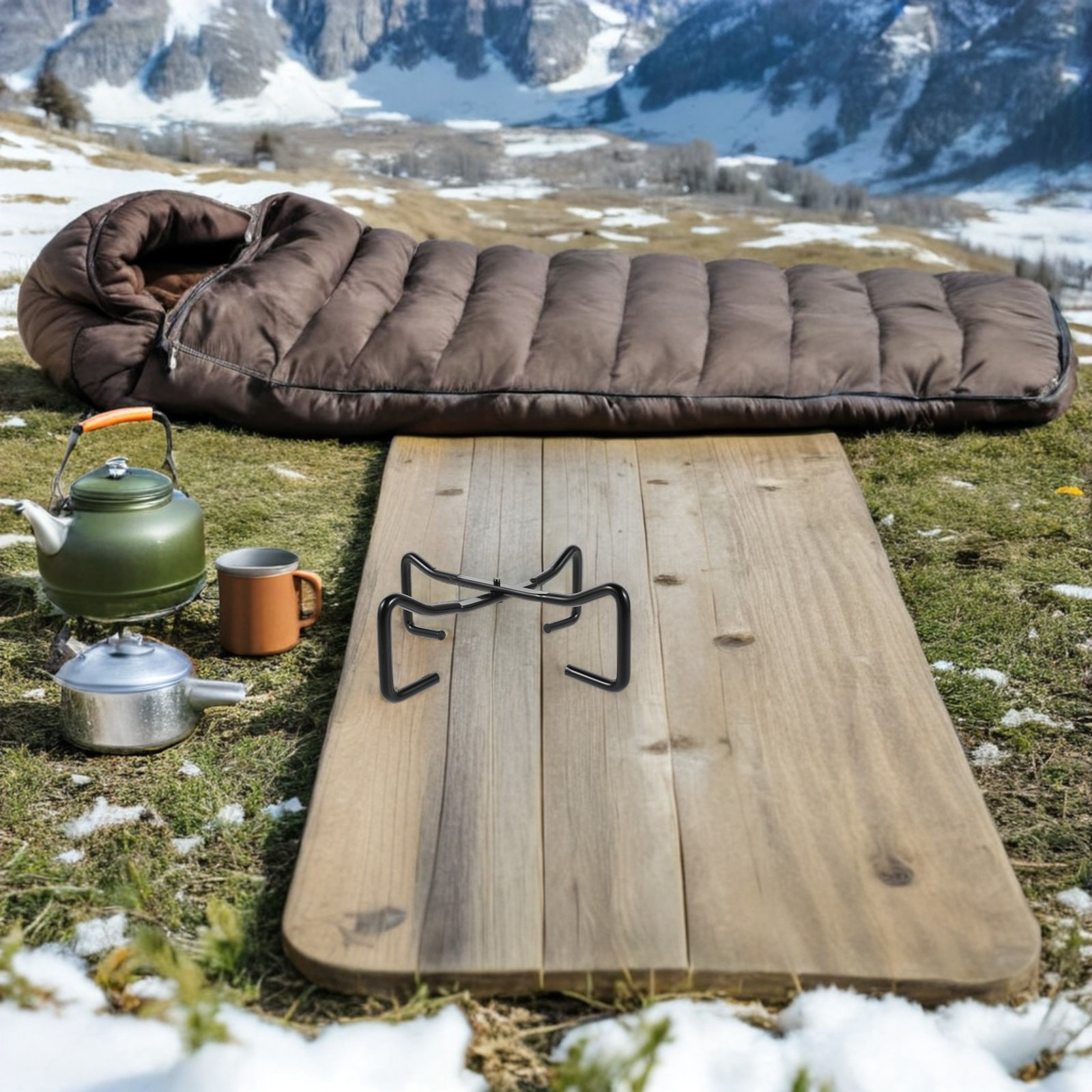 Camping Cooking Dutch Oven - Подставка для сковороды из чугуна с